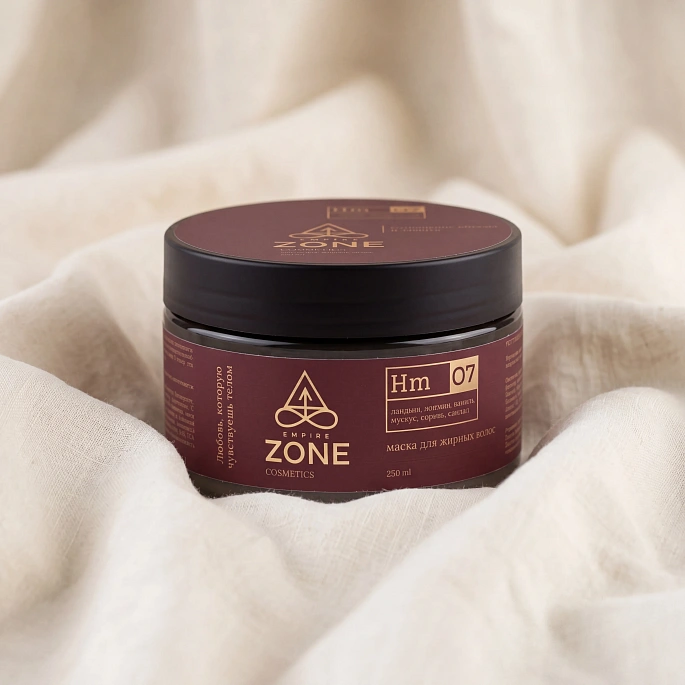 картинка  Маска для жирных волос Empire Zone Cosmetics 07 от магазина EMPIRE ZONE 