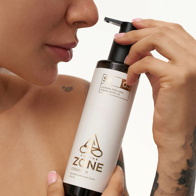 картинка Шампунь для сухих волос Empire Zone cosmetics 03 от магазина EMPIRE ZONE 