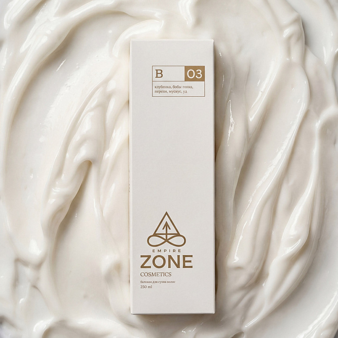 картинка Бальзам для сухих волос Empire Zone Cosmetics 03 от магазина EMPIRE ZONE 