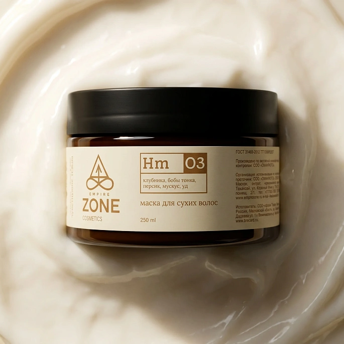 картинка Маска для сухих волос Empire Zone Cosmetics 03 от магазина EMPIRE ZONE 
