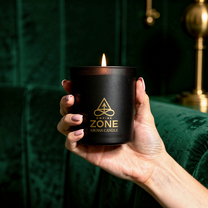 картинка Свеча в стекле Zone Aroma A Priori от магазина EMPIRE ZONE 