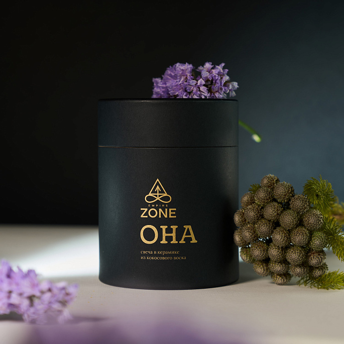 картинка Свеча в керамике Zone Interior Line "OHA" от магазина EMPIRE ZONE 
