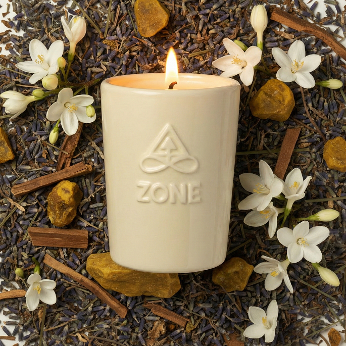 картинка Свеча в керамике Zone Interior Line "OHA" от магазина EMPIRE ZONE 