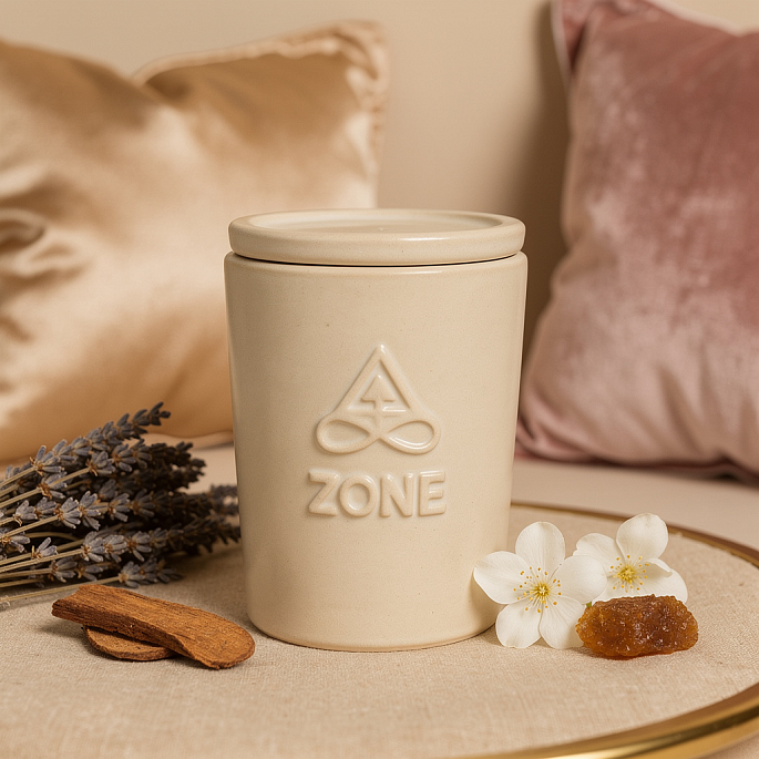 картинка Свеча в керамике Zone Interior Line "OHA" от магазина EMPIRE ZONE 