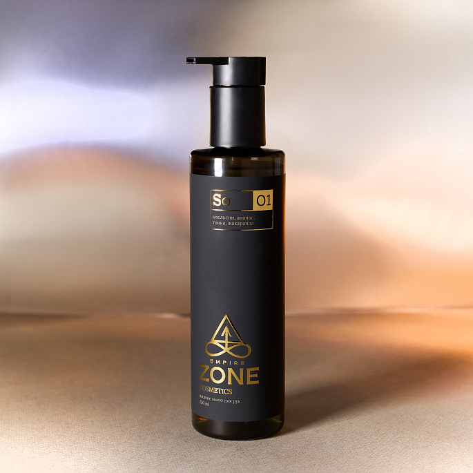 картинка Жидкое мыло для рук Empire Zone cosmetics 01 от магазина EMPIRE ZONE 