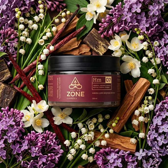 картинка  Маска для жирных волос Empire Zone Cosmetics 07 от магазина EMPIRE ZONE 