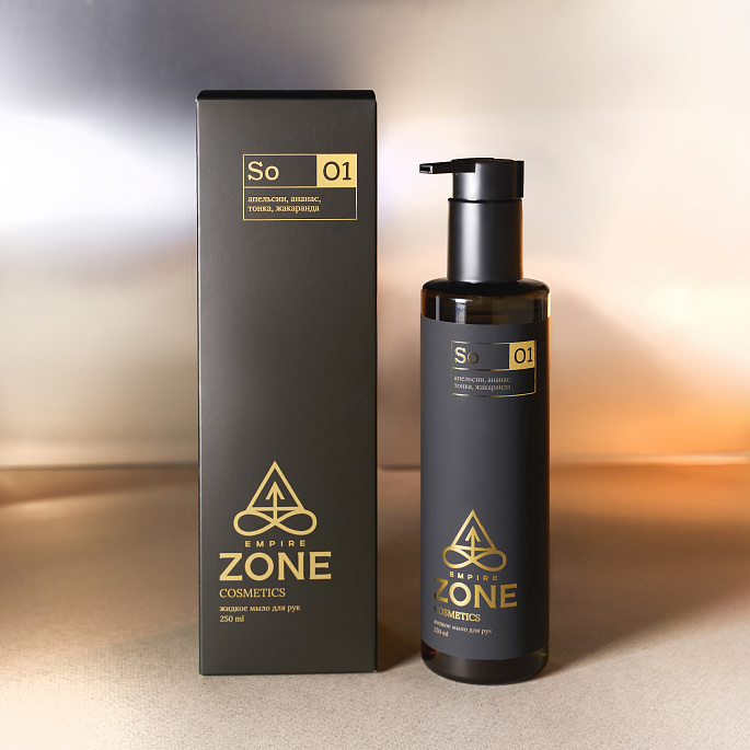 картинка Жидкое мыло для рук Empire Zone cosmetics 01 от магазина EMPIRE ZONE 