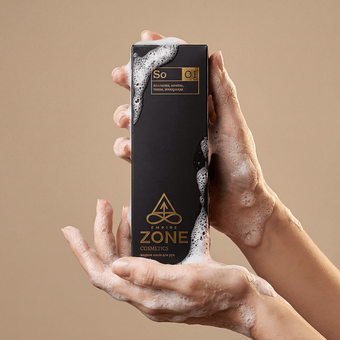 картинка Жидкое мыло для рук Empire Zone cosmetics 01 от магазина EMPIRE ZONE 