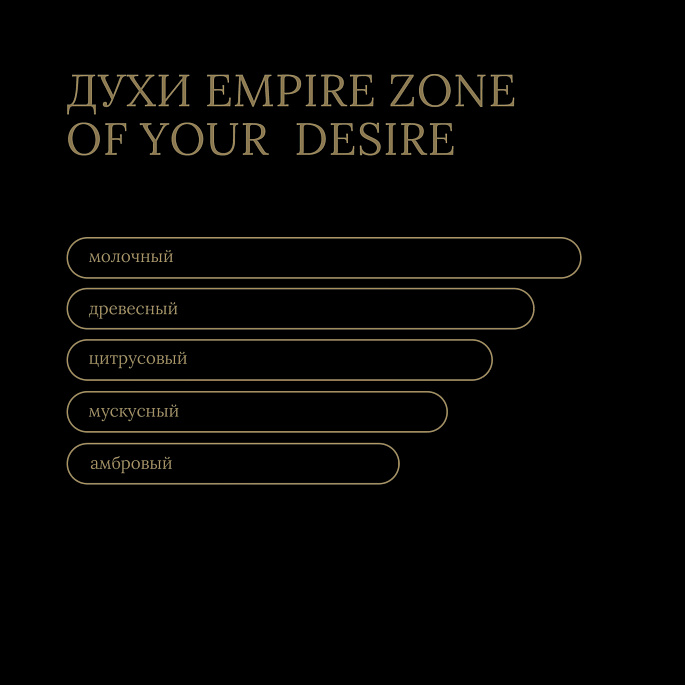 картинка Духи Empire Zone of your Desire от Zone картинка Духи Empire Zone of your Desire от Zone