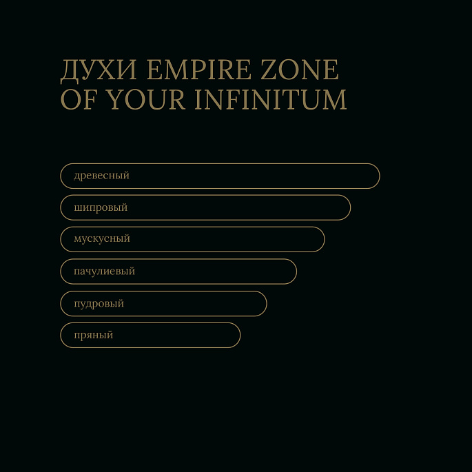 картинка Духи Empire Zone of your Infinitum от Zone
