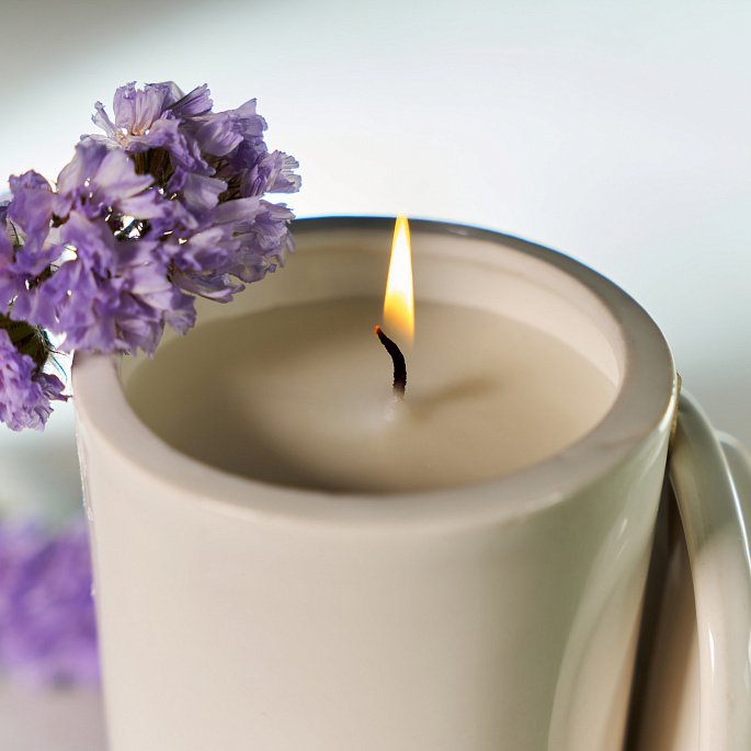 картинка Свеча в керамике Zone Interior Line "OHA" от магазина EMPIRE ZONE 