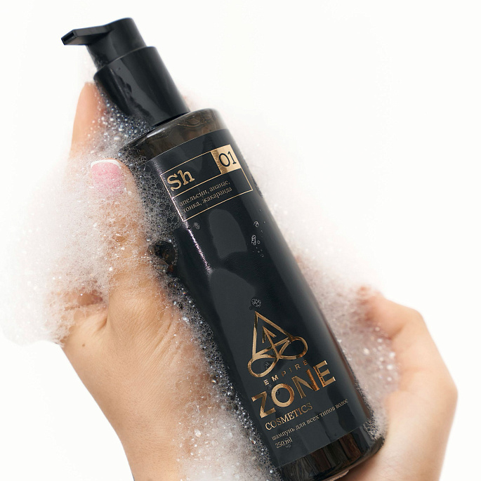картинка Шампунь для всех типов волос Empire Zone cosmetics 01 от магазина EMPIRE ZONE 