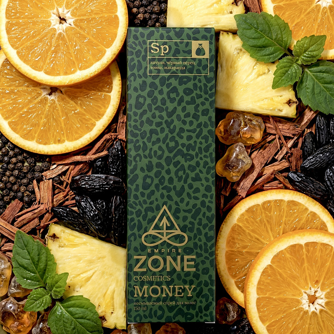 картинка Несмываемый спрей для волос Empire Zone cosmetics Money от магазина EMPIRE ZONE 