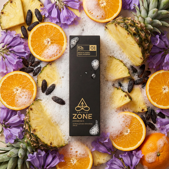 картинка Шампунь для всех типов волос Empire Zone cosmetics 01 от магазина EMPIRE ZONE 