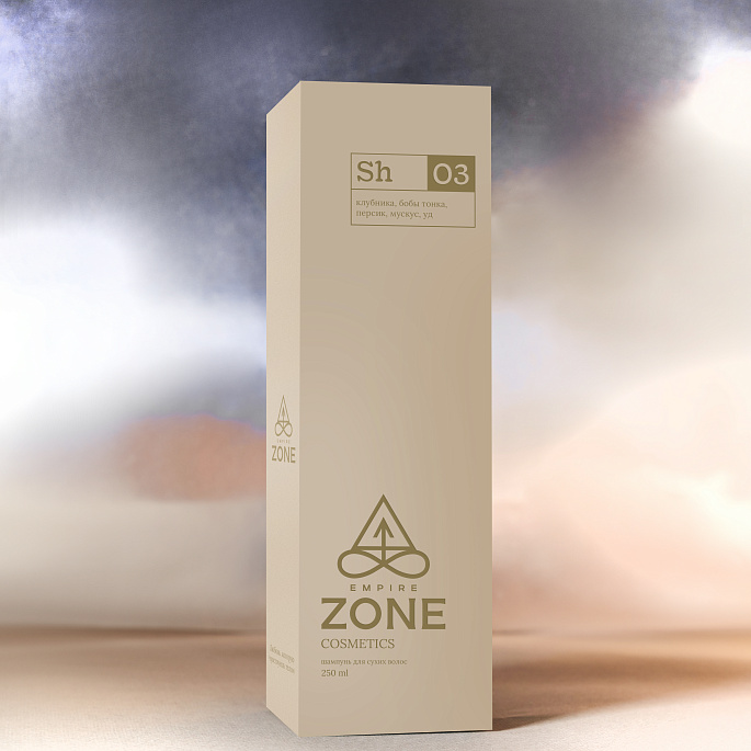 картинка Шампунь для сухих волос Empire Zone cosmetics 03 от магазина EMPIRE ZONE 