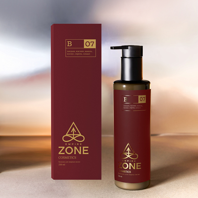 картинка Бальзам для жирных волос Empire Zone cosmetics 07 от магазина EMPIRE ZONE 