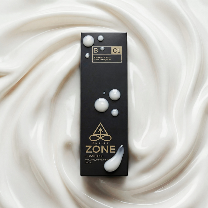 картинка Бальзам для всех типов волос Empire Zone cosmetics 01 от магазина EMPIRE ZONE 