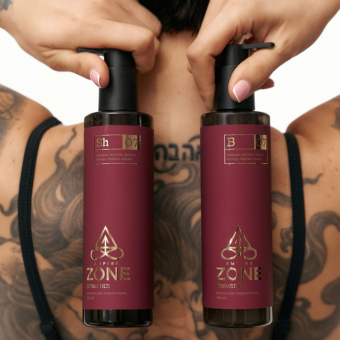 картинка Бальзам для жирных волос Empire Zone cosmetics 07 от магазина EMPIRE ZONE 