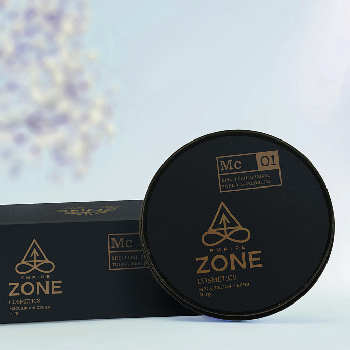 Каталог Массажная свеча Empire Zone cosmetics 01 от магазина EMPIRE ZONE